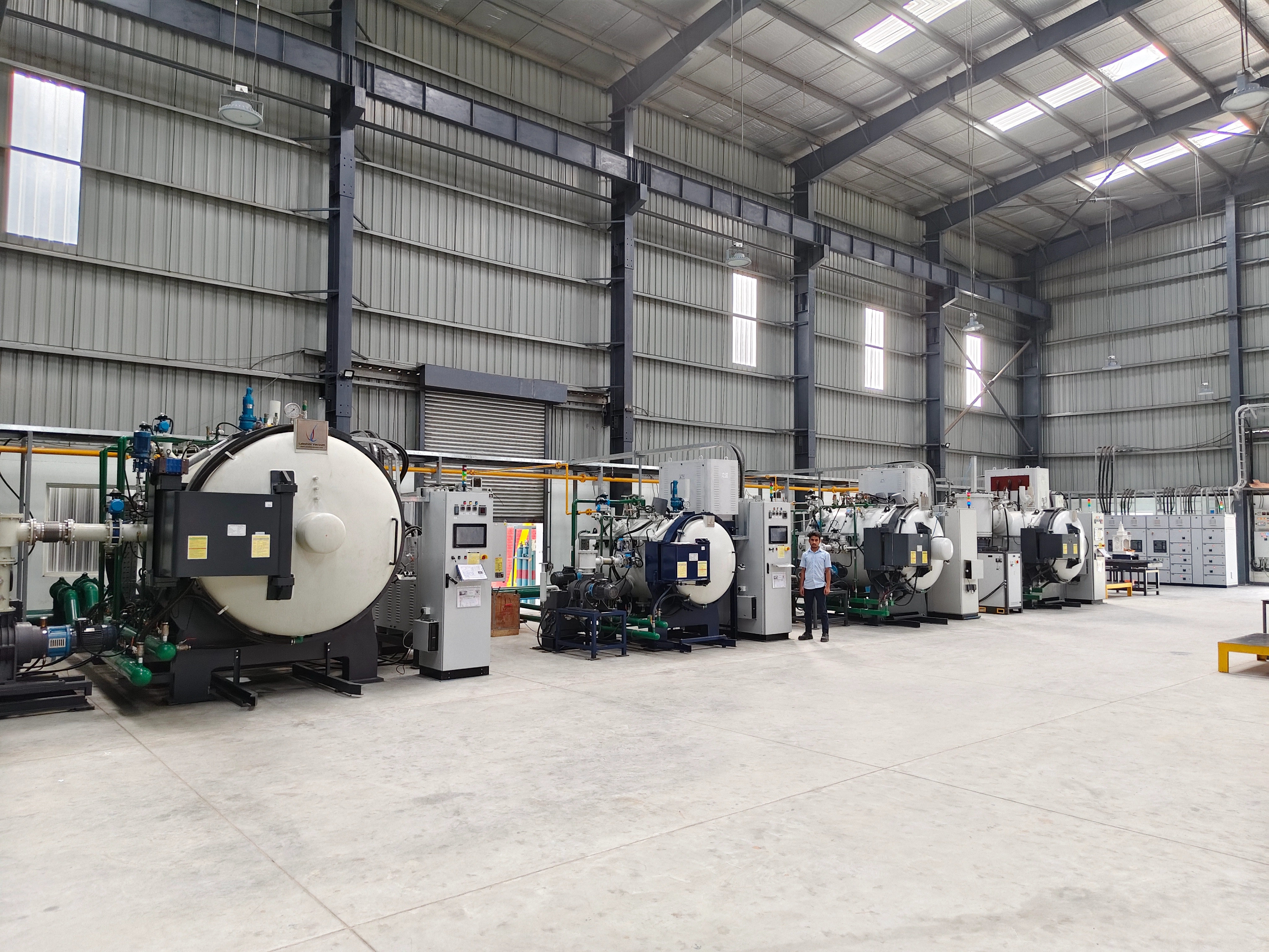 Vacuum furnace equipment at Noida heat treatment unit